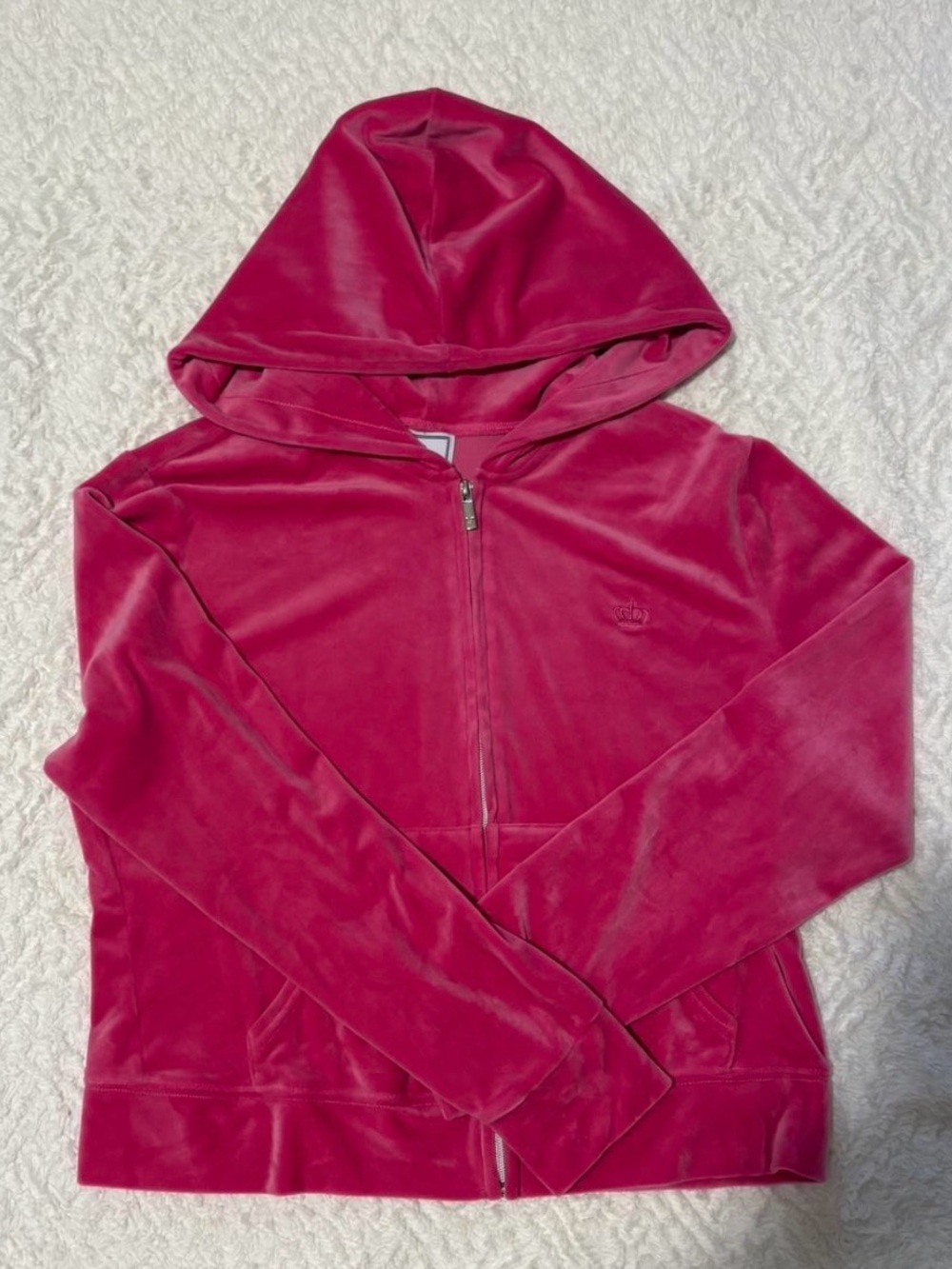 Hot Pink Juicy Couture Velour Jacket